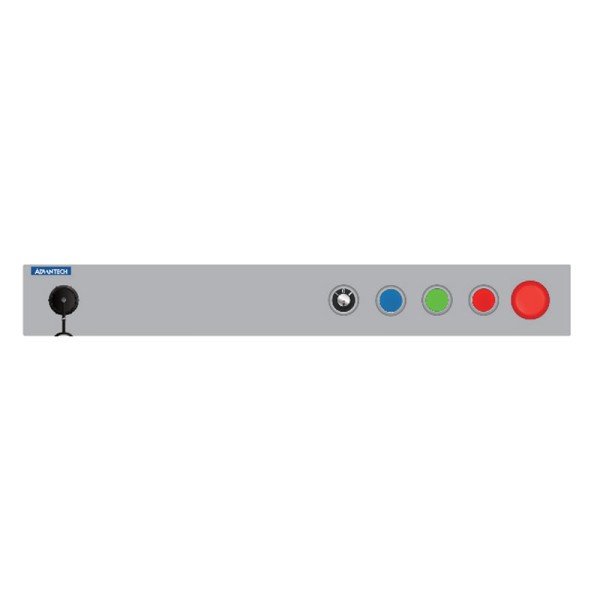 Bild 1 SPC-821-OPKB Push Button Panel für SPC-821 V2
