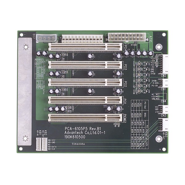 Passives PCI Backplane PCA-6105P5-0B2E