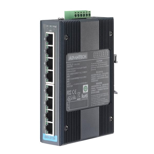 Unmanaged Gigabit Switch EKI-2728