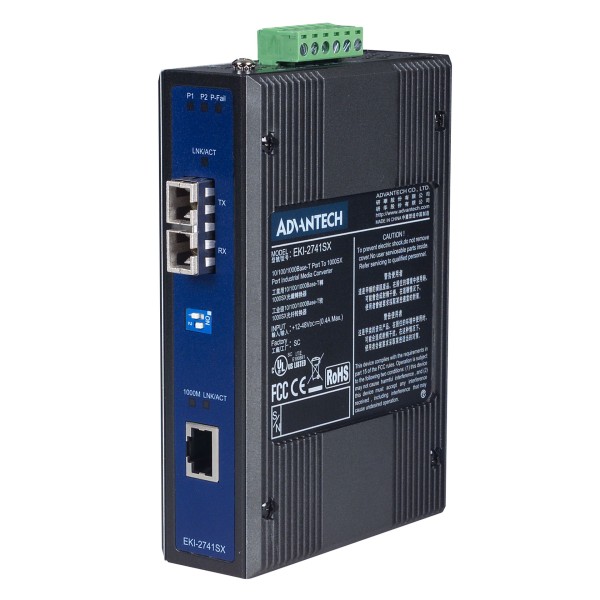 Gbit Ethernet - FiberOptic Converter EKI-2741SX