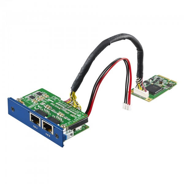 iDoor Modul PCM-24R2PE ++ 2 GigaBit PoE Ethernet-Ports
