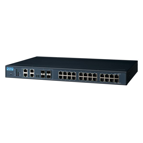 Managed Fiber Optic Gigabit Switch EKI-7428G-4CPI