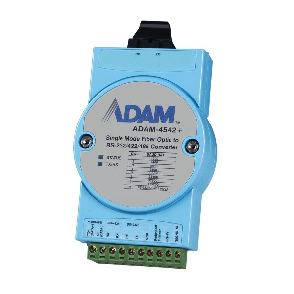 FiberOptic zu RS-232/422/485 Converter ADAM-4542+