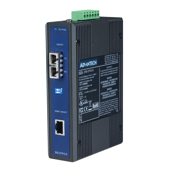 Gbit Ethernet - FiberOptic Converter EKI-2741LX